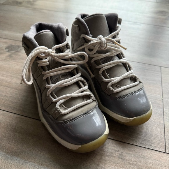 Nike Air Jordan Retro XI 11 OG ‘Cool Grey’ 2021 Toddler 378040-005- SZ 13C - Picture 1 of 10